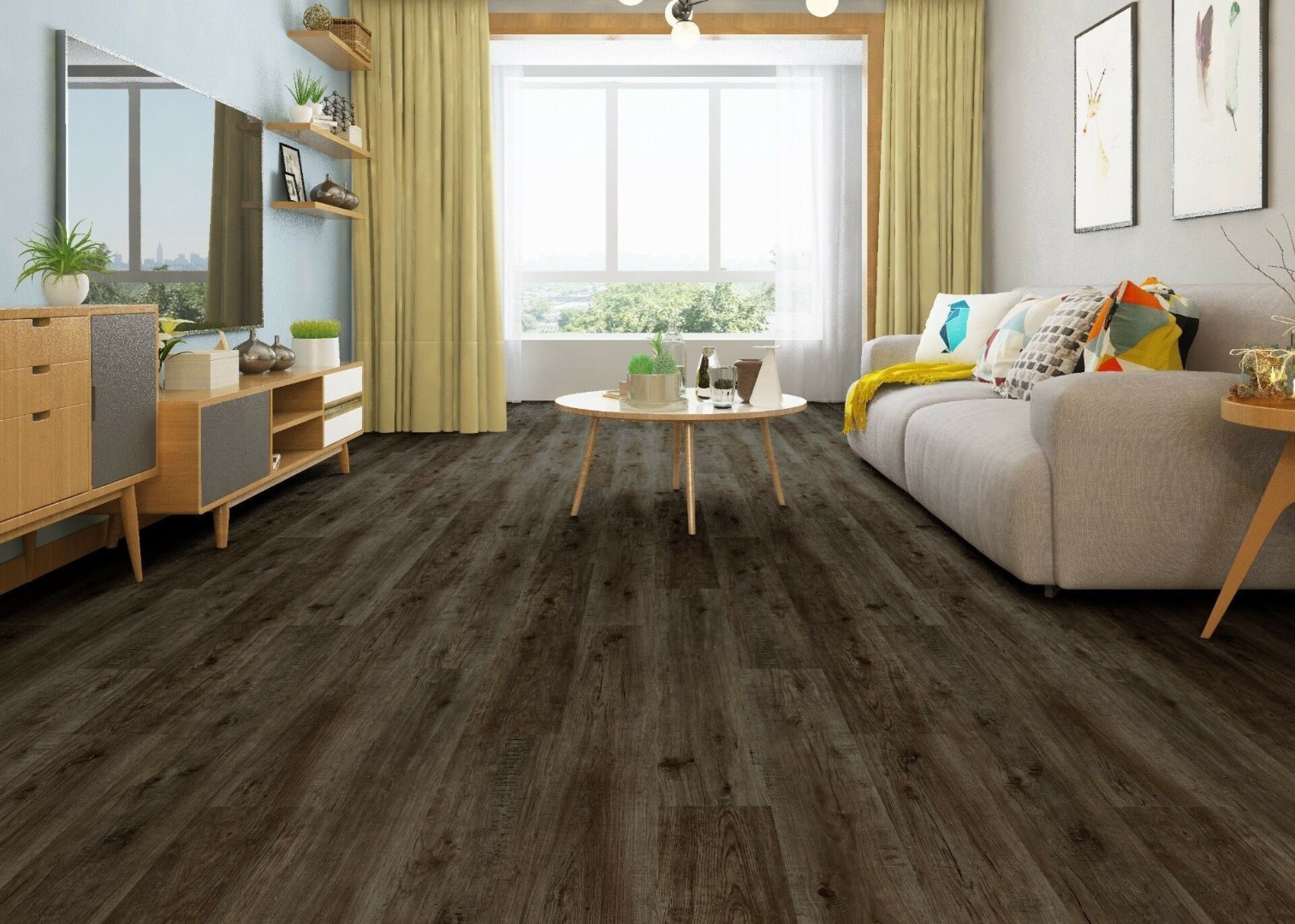 Кварцвинил SPC KronParket 9101/6 Диамант Rigid acoustic фото 2